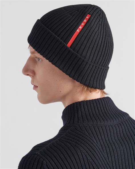 prada milano beanie|prada beanie black.